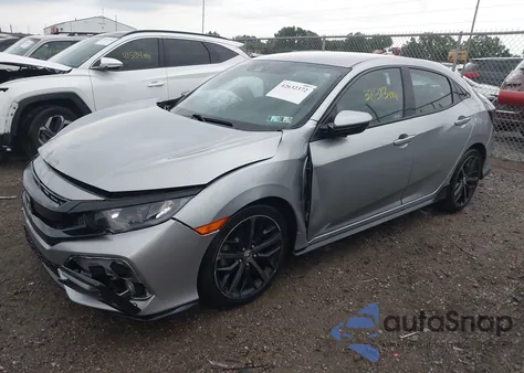 2021 Honda Civic Sport from USA, damaged, VIN SHHFK7H42MU413936